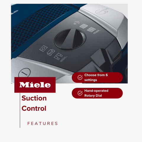 Miele Compact C2 Total Care Canister Vacuum Features