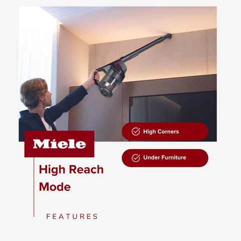 Miele Triflex HX1 Cordless Vacuum Features