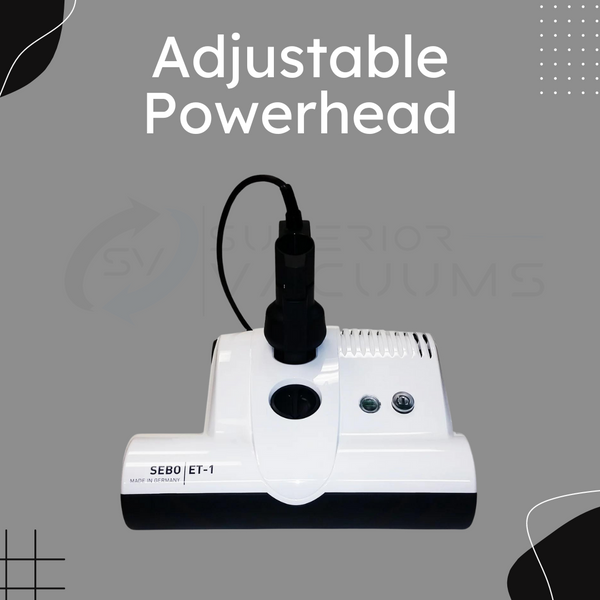 SEBO Adjustable power head