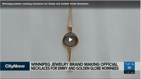 CityNews - Winnipeg jeweler creating necklaces for Emmy and Golden Globe Nominees