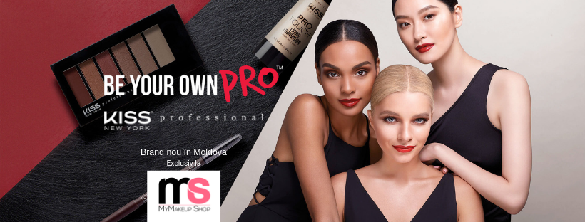 Cosmetica decorativa KISS New York Pro in Moldova exclusiv la MyMakeup Shop