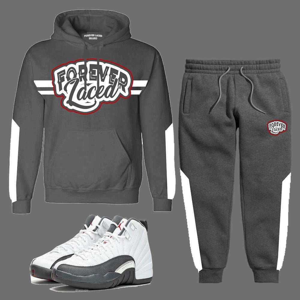 grey jordan 12 outfit