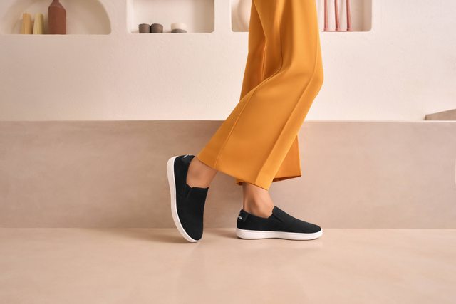 Wood Sneaker Slip-On