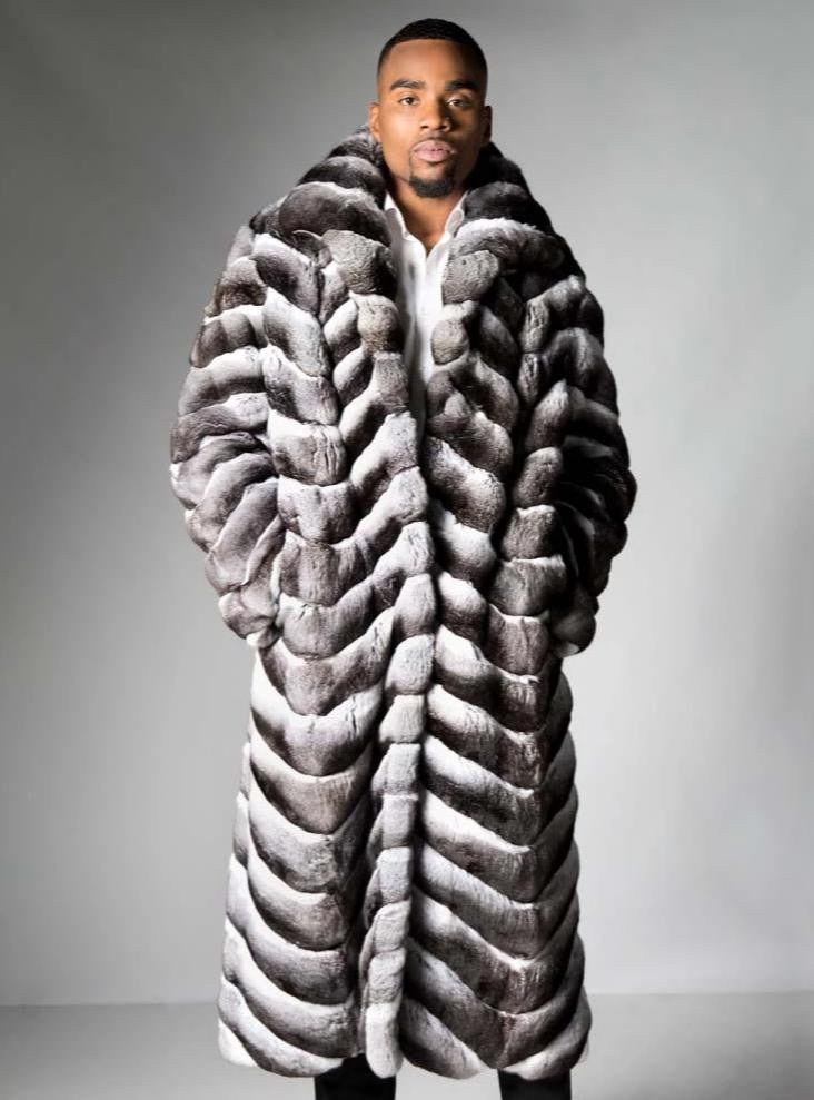 chinchilla fur coat