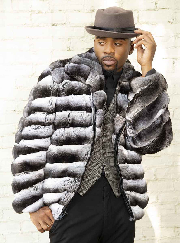 chinchilla coat mens price