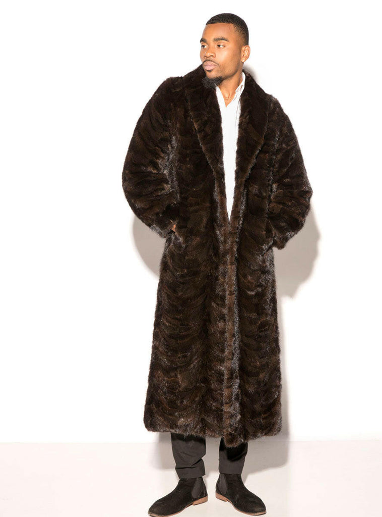 Men's Full Length Mink Fur Coat | Henig Furs