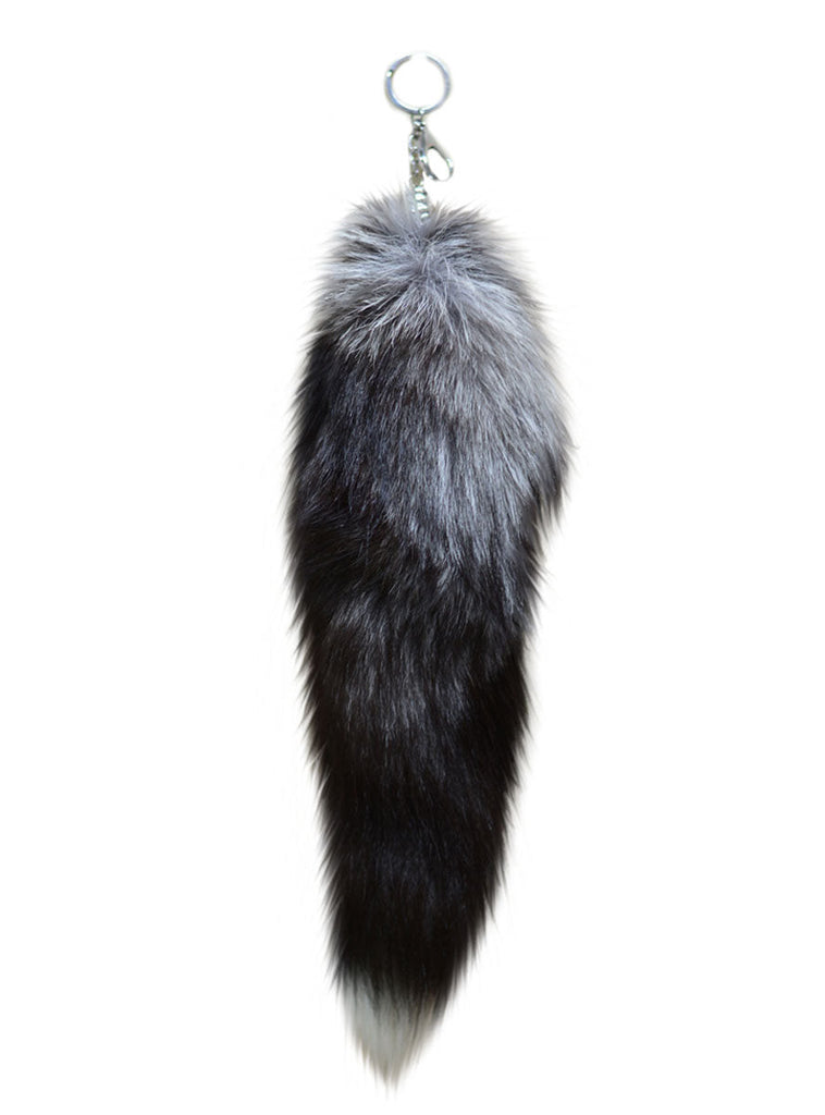 Fox Fur Tail Key Chain
