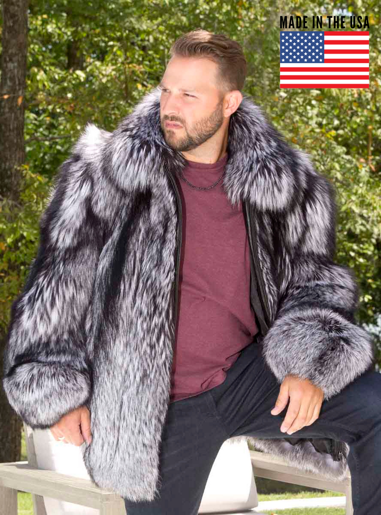 Coyote Fur Jacket with Optional Hood