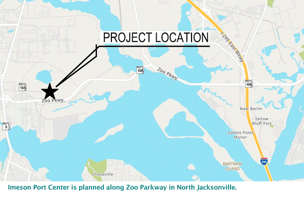 Imeson Port Center is planned along Zoo Parkway in North Jacksonville.