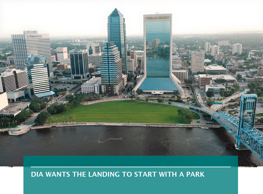 DIA wants the Landing to start with a park
