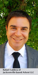 Rafael Caldera of Jacksonville-based Arkest LLC