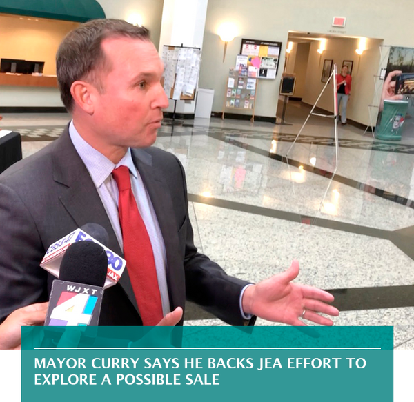 Mayor Curry says he backs JEA effort to explore a possible sale