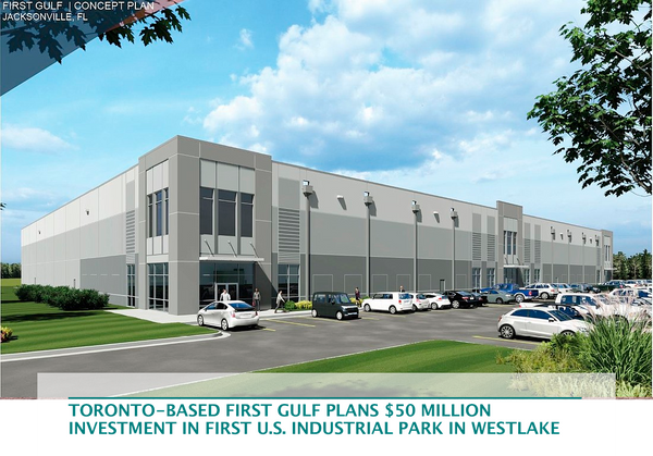 Toronto-based First Gulf plans $50 million investment in first U.S. industrial park in Westlake