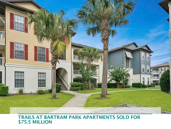 Trails at Bartram Park apartments sold for $75.5 million