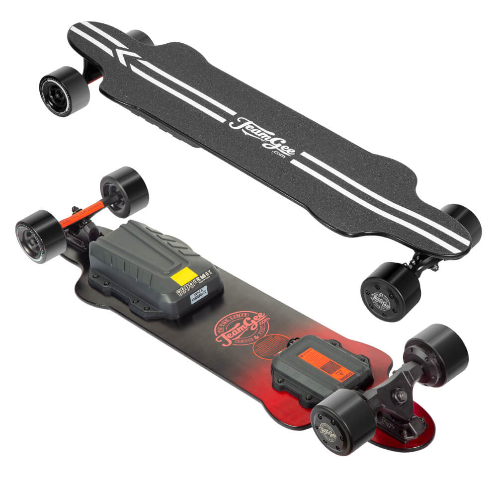 borstel Een deel Stimulans Teamgee H20 Electric Skateboard 39" With Dual Motor – Teamgee Skateboard