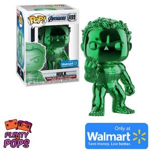 chrome hulk funko pop walmart exclusive