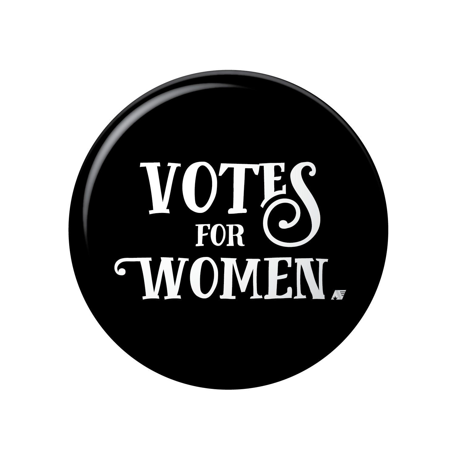 Votes For Women Button Let America Vote