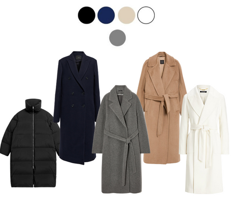 The Morphbag by GSK | ESSENTIAL COLOURS FOR THE PERFECT CAPSULE WINTER WARDROBE | COATS
