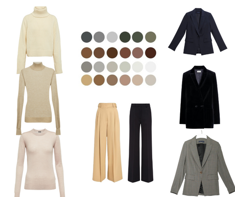 The Morphbag by GSK | Essential Colours for your Capsule Winter Wardrobe | Secondary Neutrals and Essential Staples