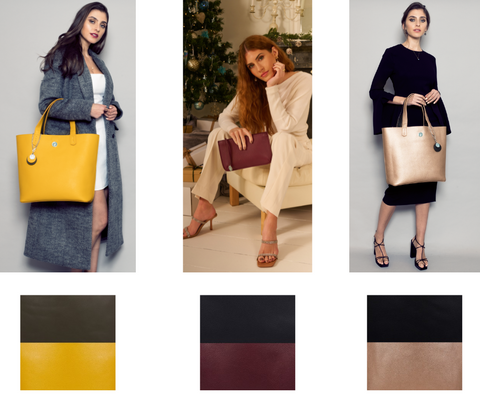 The Morphbag by GSK | Essential Colours for the Perfect Winter Capsule Wardrobe | Colour Combinations with Reversible Totes