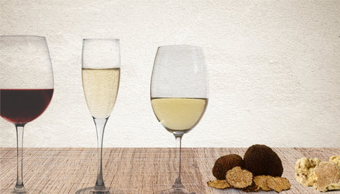 why do truffles match with wine 