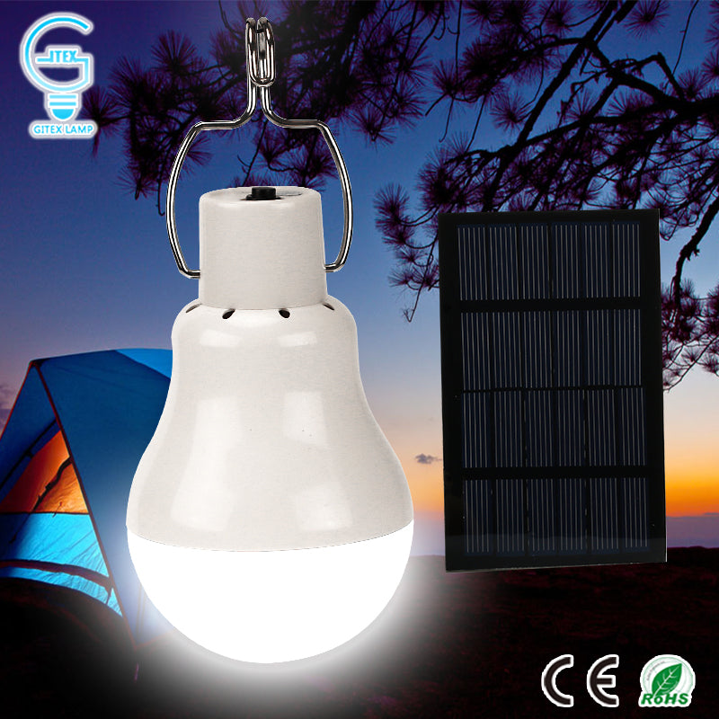 Rechargeable  Solar Light Bulb for Travel