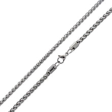Load image into Gallery viewer, Stainless Steel 18&quot; Spiga Chain Necklace 5.0 MM
