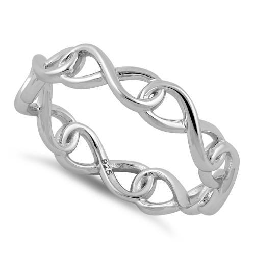Sterling Silver Infinity Knot Ring for Sale - Dreamland Jewelry