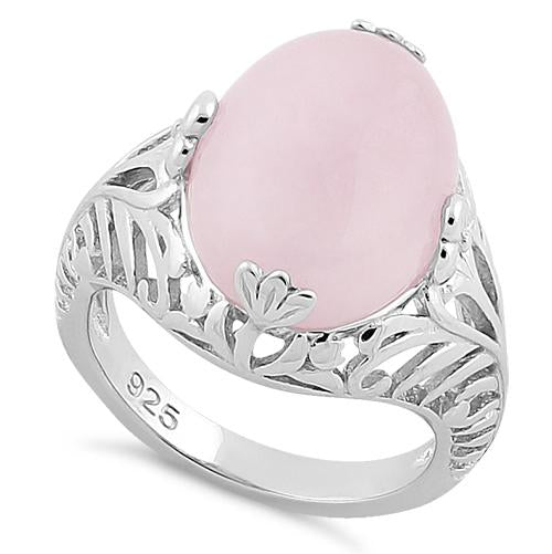 rose quartz stone ring manufacturer
