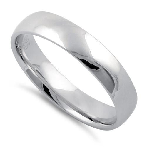 Sterling Silver Wedding Band 4mm for Sale - Dreamland Jewelry