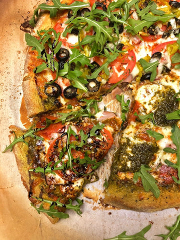 GRAIN-FREE, GLUTEN-FREE DEEP DISH PIZZA RECIPE