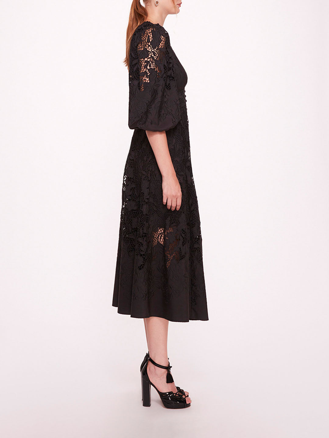 Shop Marchesa Jessamine In Black