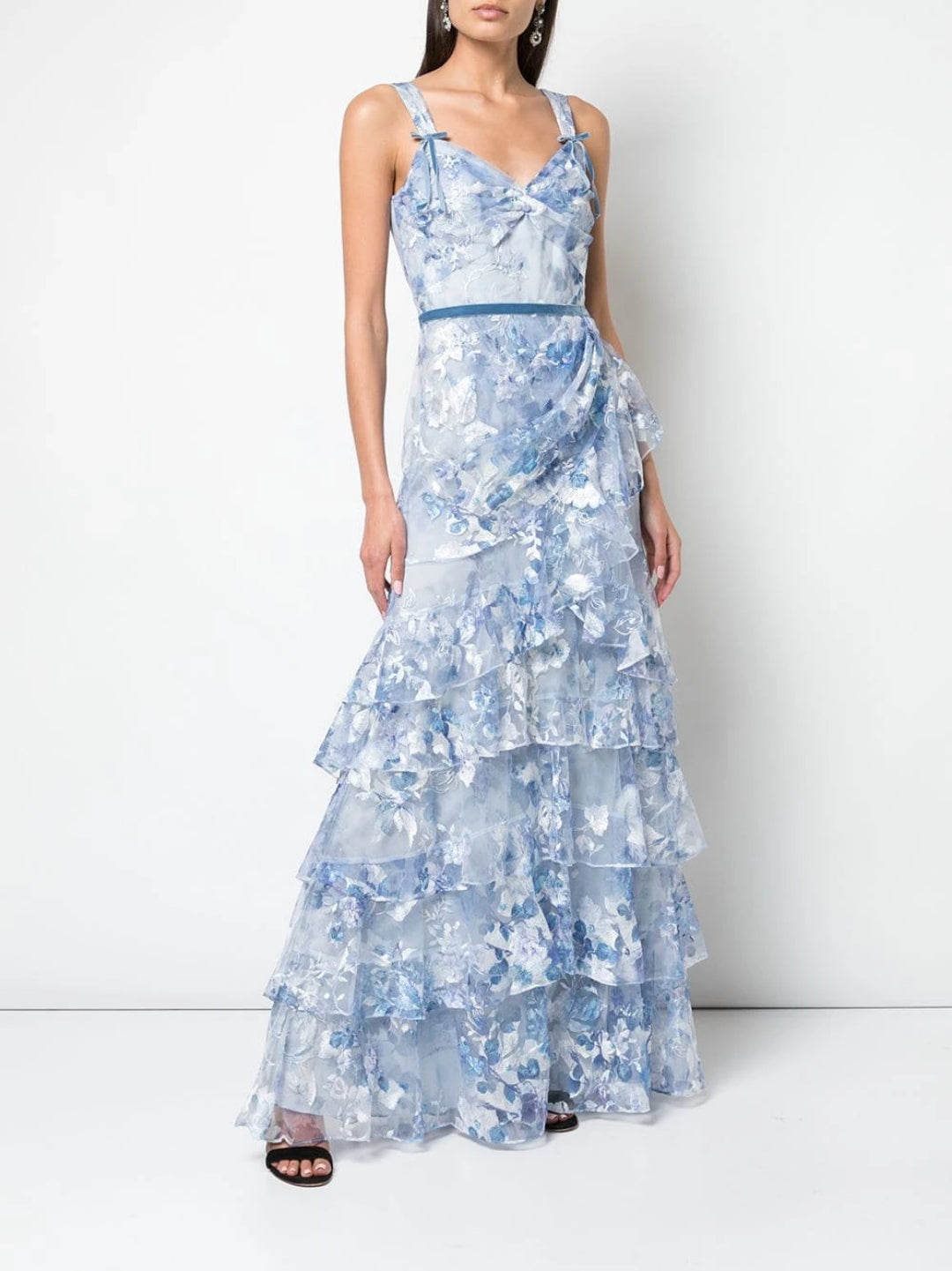 Tulle Tiered Gown | Shop Marchesa Notte