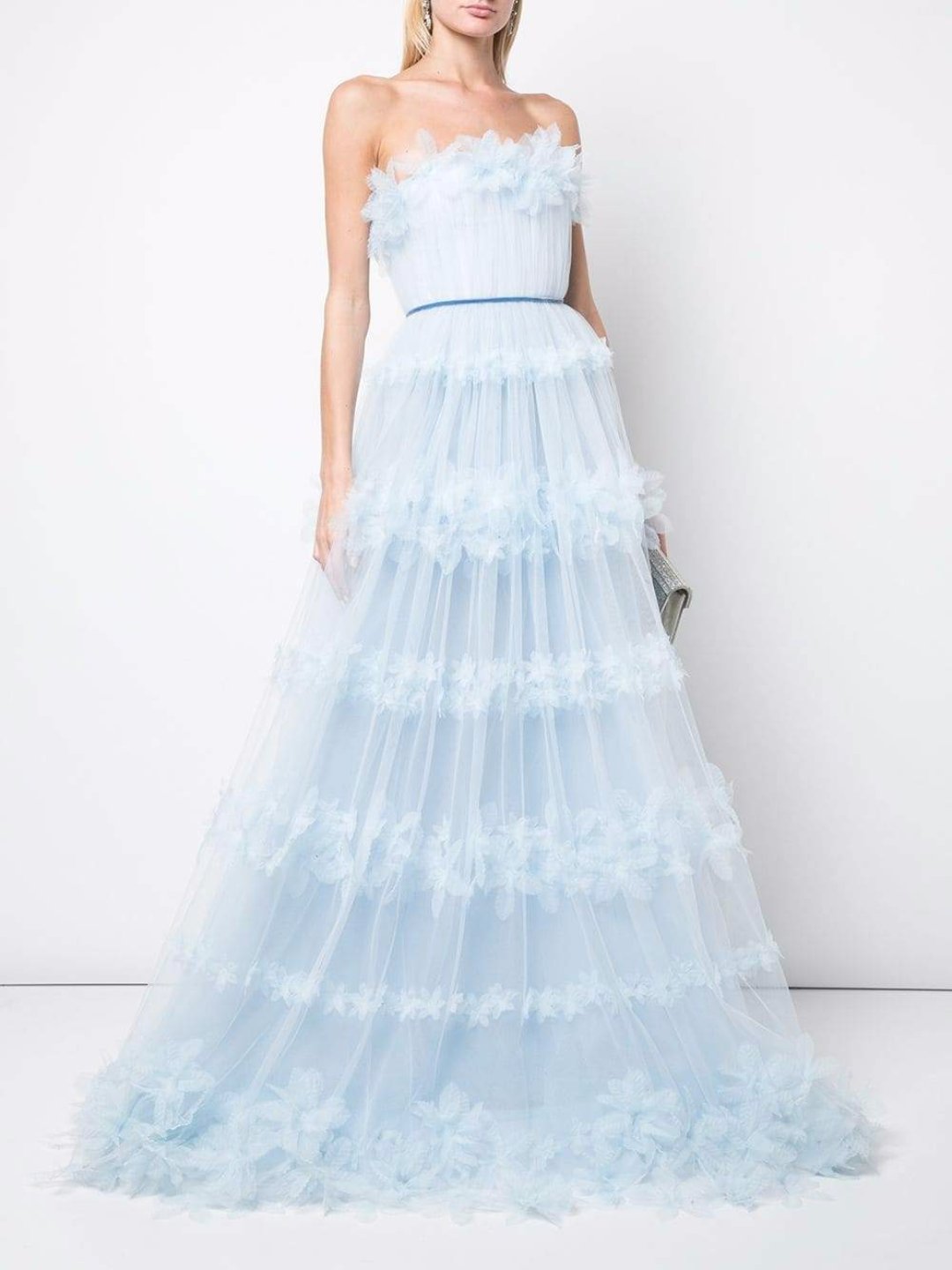 marchesa light blue gown