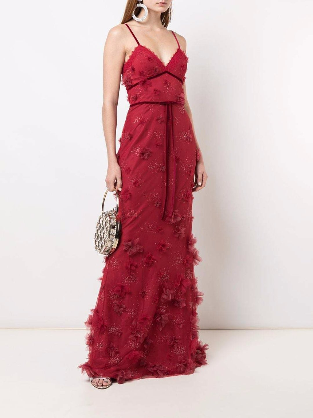 3D Floral Fit-to-Flare Gown – Marchesa