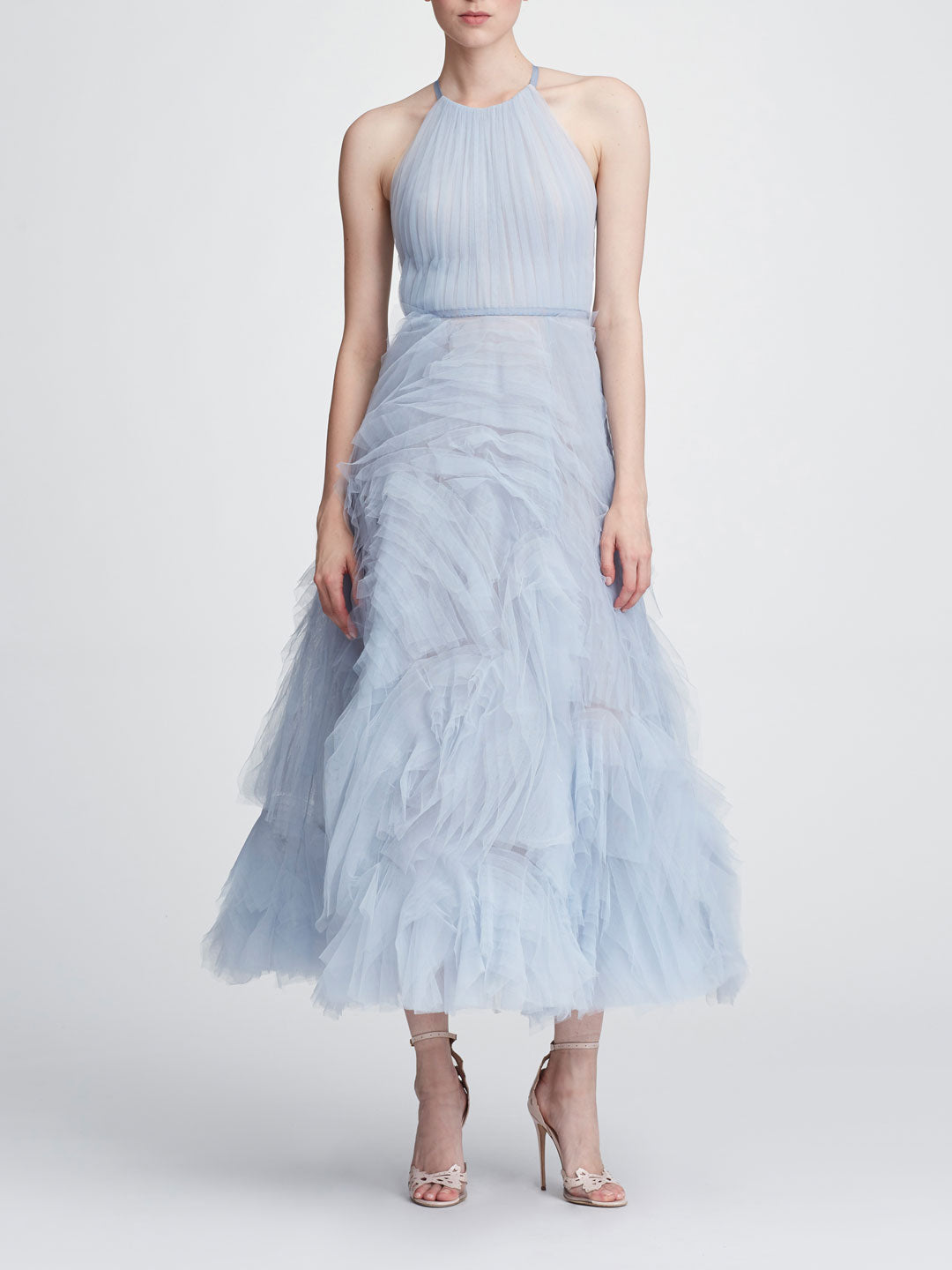 marchesa light blue dress