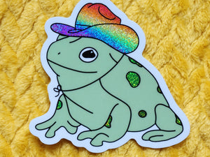 'Gay Frog' Sticker - Awakening Ltd