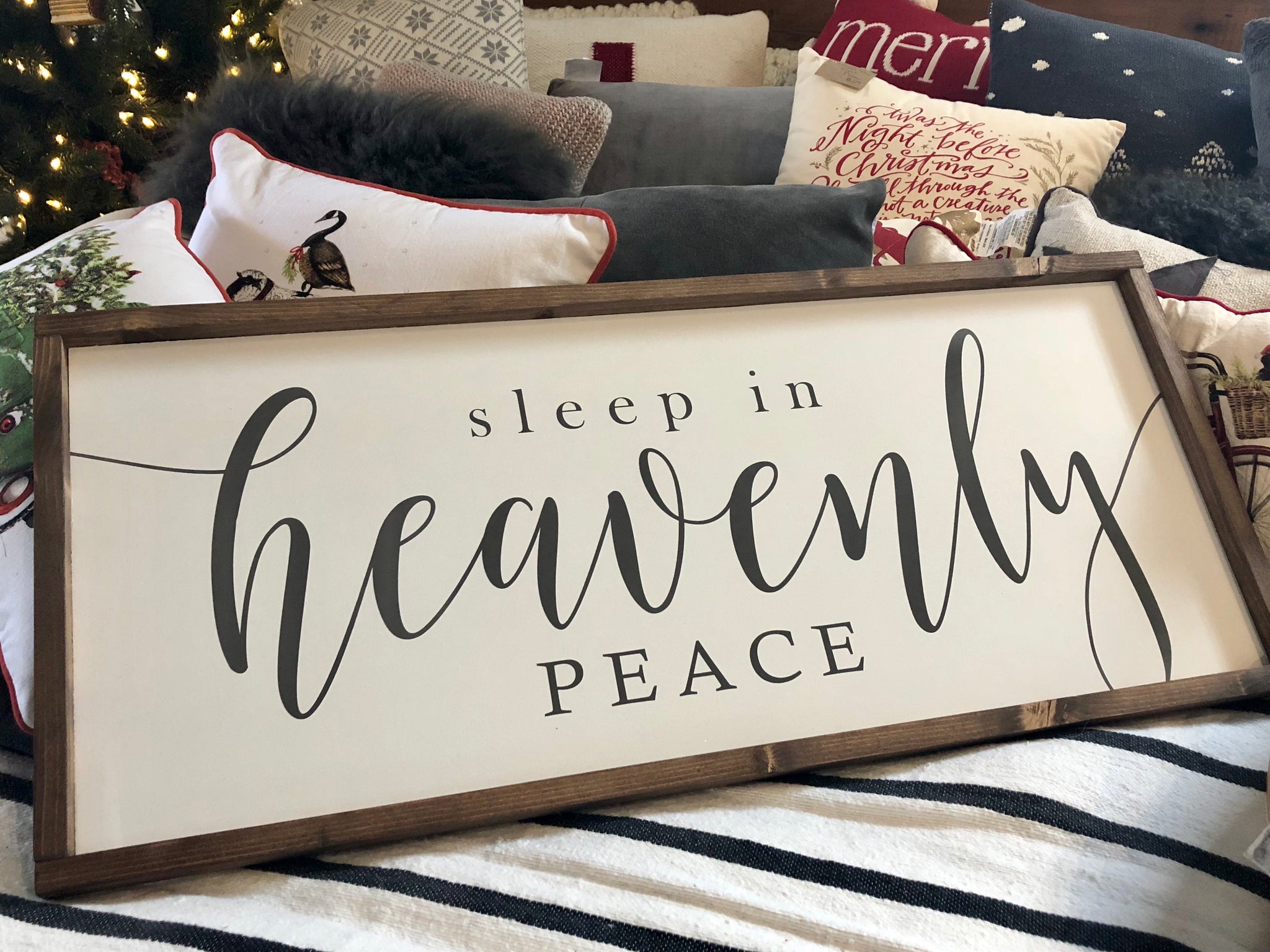 sleep in heavenly peace pillow