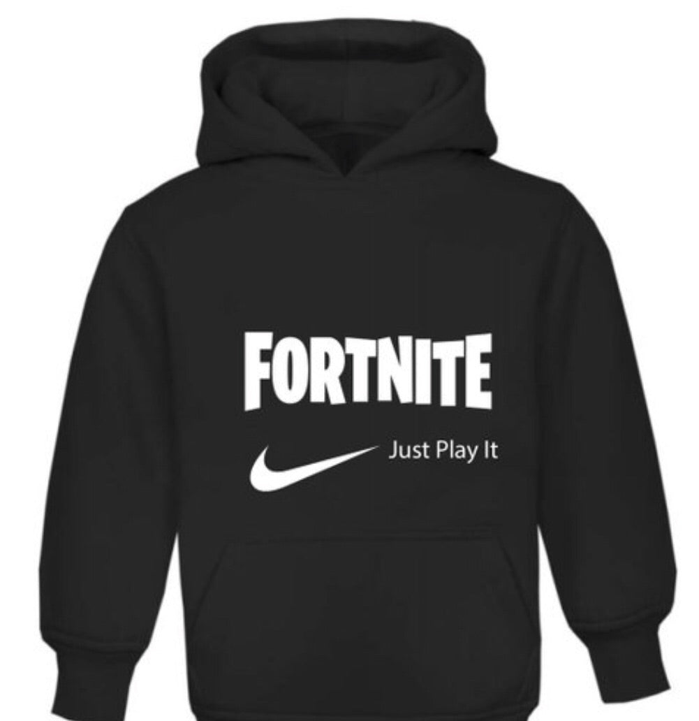 fortnite just play it hoodie