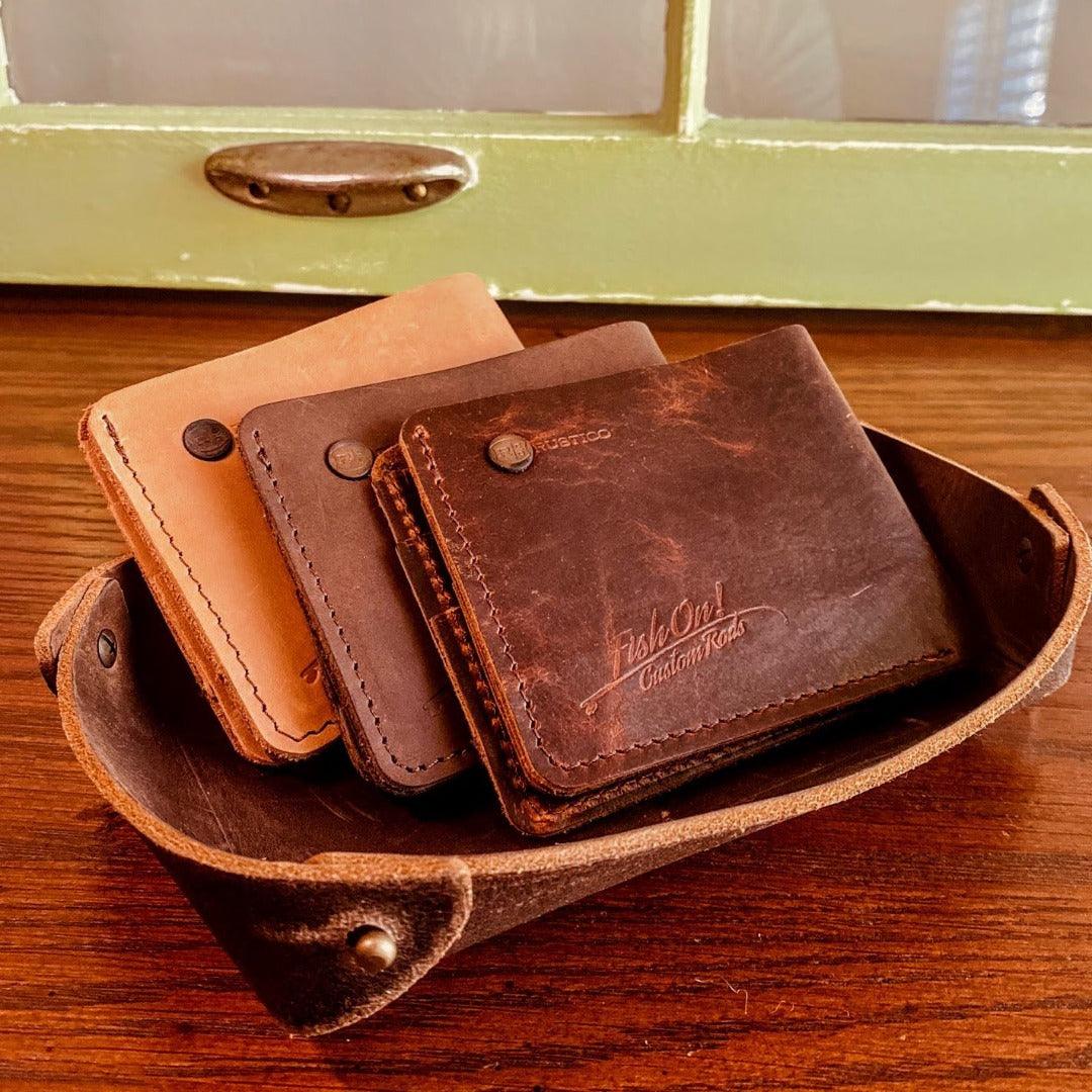 Rustico Knox Bifold Leather Wallet Black