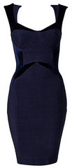 FOREVER UNIQUE - Imogen Dress Blue - Designer Dress Hire