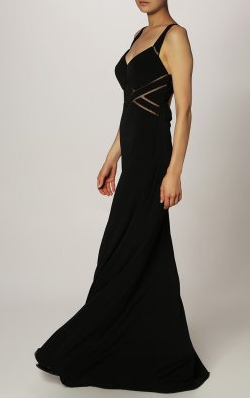 MASCARA - Golightly Black Gown hire at Girl Meets Dress Cocktail Dress ...