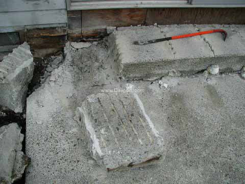 Concrete Busting, Breaking with Cement Breaker | Dexpan Project C017