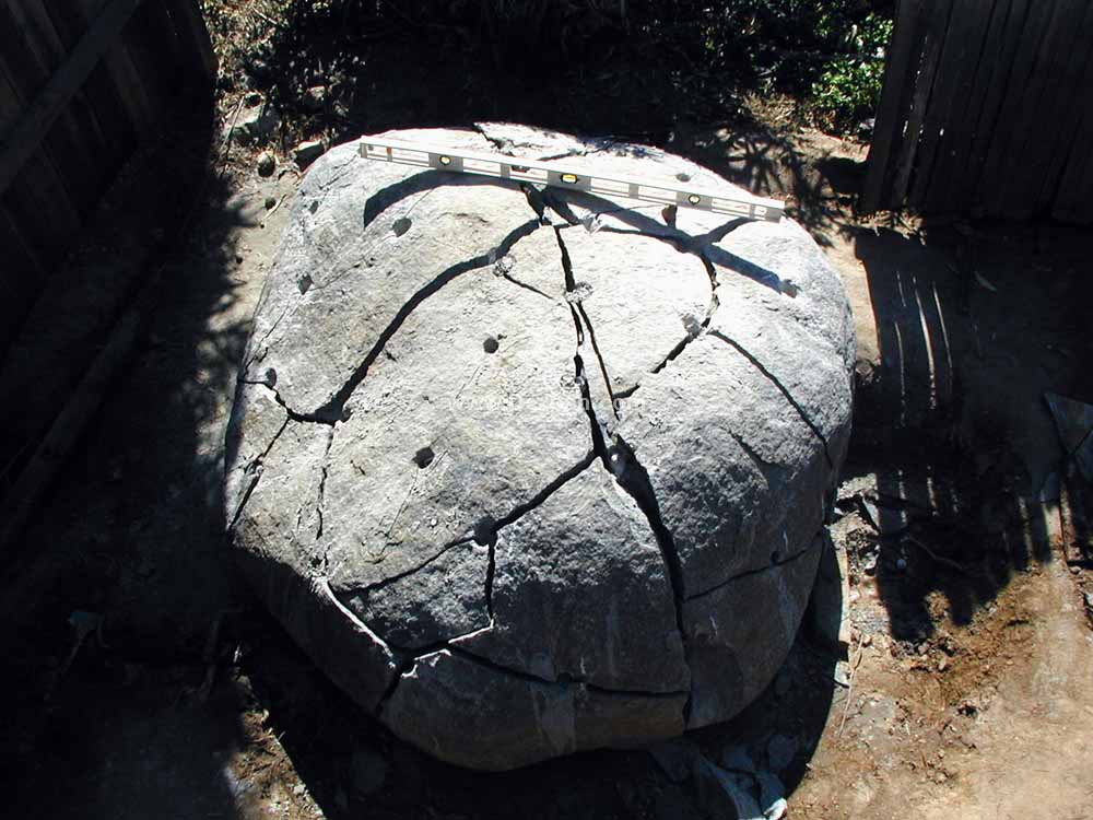 Rock Cracking, Removal from Yard, Boulder Breaker Chemical