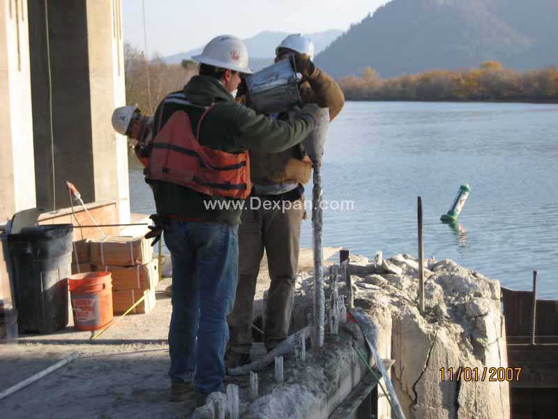 Underwater Demolition of Concrete Highway Bridge Piers