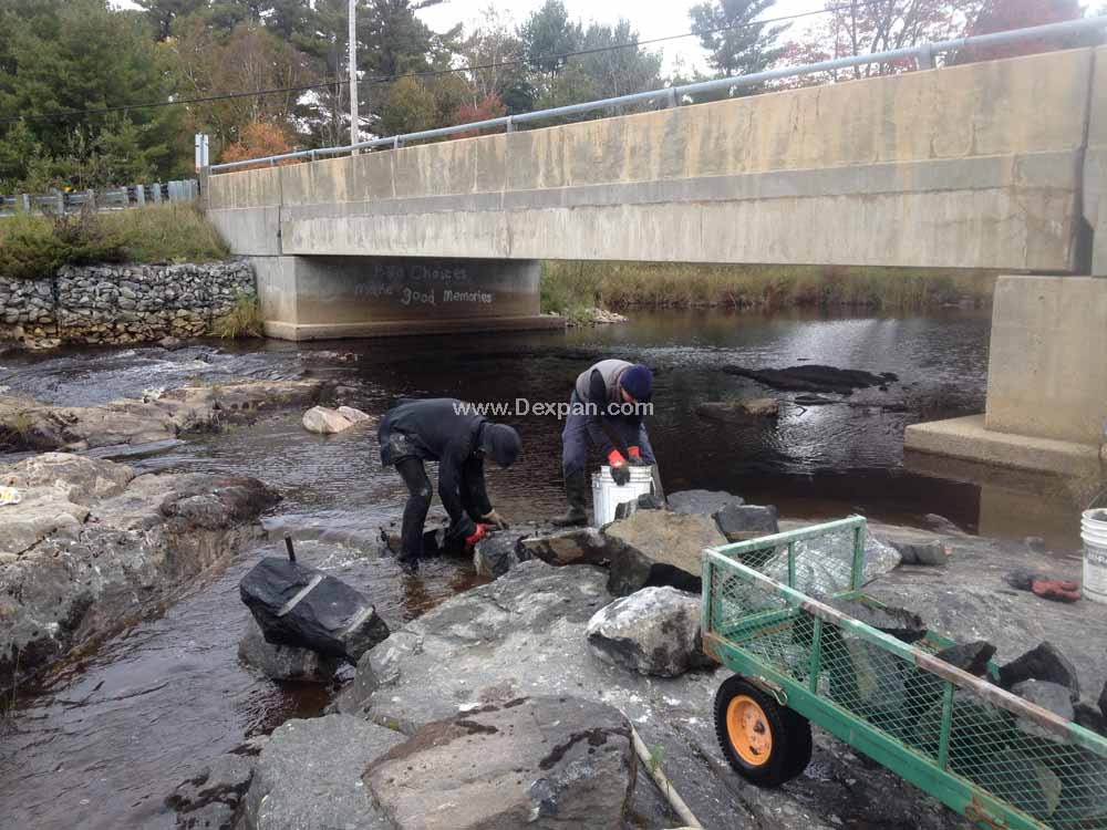Rock Breaking and Removal for River Restoration
