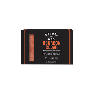 Exfoliating Bar Soap - Bourbon Cedar - Davis Street Mercantile