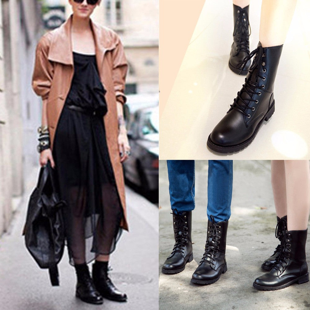 style military boots