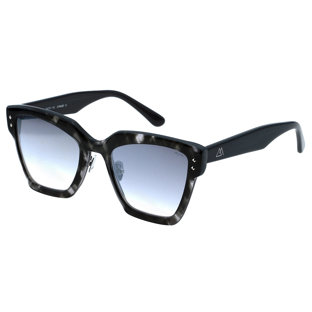 MYTH GREECE S PHASE  black and white checked sunglasses, square sunglasses