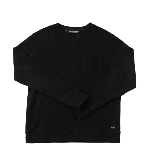 In-Depth Outdoors Long Sleeve Raglan Tee Black M IDOLS02-M